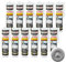 Isolbau Sanitär Silikon 12 x 300 ml Grau - Hochelastischer Silikon-Dichtstoff für Abdichtungen & Fugen – Schimmelresistent, wasserdicht - Kartusche