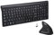 Fonicer Main Gauche 2.4GHz sans Fil Vertical Ergonomique Souris et Clavier Combo Ultra Mince Portable Taille PC Ordinateur de Bureau Ordinateur Portable Tablette Mac