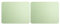 Tapis de souris en cuir PVC, 2 pièces, imperméable, pour bureau, maison, protecteur de souris, 27x21cm (Vert clair)