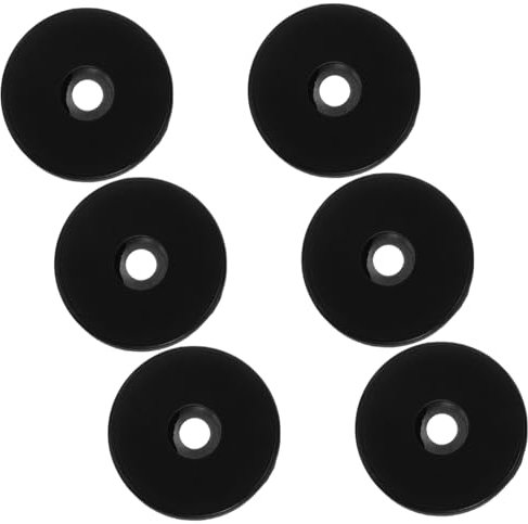 CAXUSD 6pcs Speaker Rubber Feet Pads Subwoofer Insulation Bumper Pads for Audio Equipment Amplifiers and Sound Systems Anti-vibration Isolation Feet for Home Theater and Studio Use