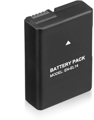KWTOUL EN-EL14 EN-EL14a 2050mAh Li-ION Batteries Compatible with Nikon D5600 D5500 D5300 D5200 D5100 D3500 D3400 D3300 D3200 D3100 DF Coolpix P7800 P7700 P7200 P7100 P7000