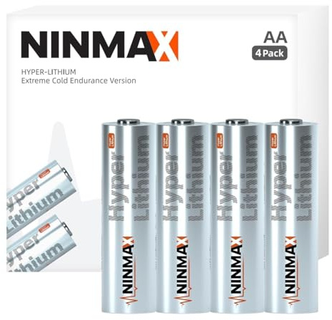 NINMAX® Hyper Lithium AA Batteries 28 Pack, 1.5V Longest Lasting Double A Battery, Low-Temperature Resistance Upgraded Version【Non-Rechargeable】