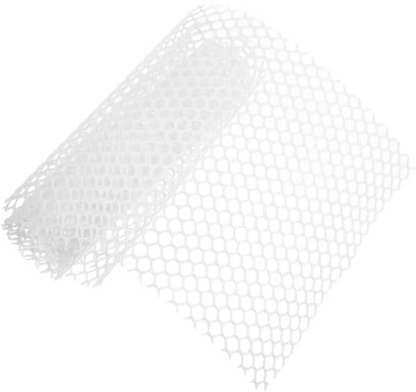 Lurrose Balkonschutzzaun Balkonnetz Für Haustiere Gitterzaun Plastikgartenzaun Maschendrahtzaun Aus Kunststoff Plastiknetz Kunststoff-maschendrahtzaun Plastikzaun Weiß Pp