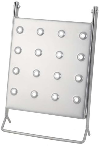 FMCQQBK 150kg Tragbare Leiter-Arbeitsplattform, Einhängetritt Stabiler Arbeitspodest für Sprossenleiter 30x26.5cm