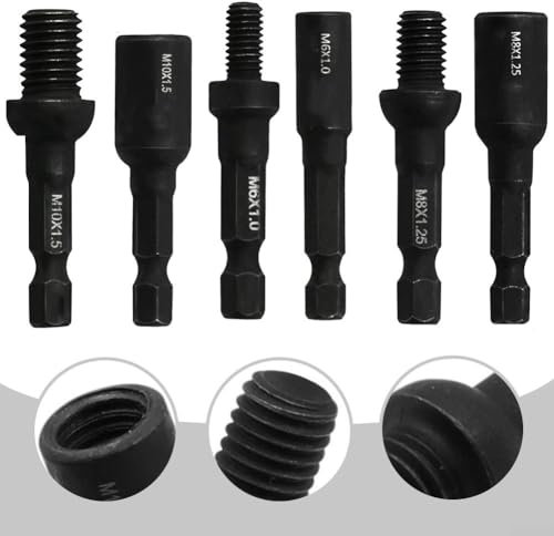 Installation Tools Hanger Bolt Drivers and Threaded Insert Adapters (M8)