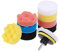 Zerodeko 25 Stück Polierte Wollschale Auto 3 Polierpad Bausatz Pufferpolierer Schleifen Wachspad Polierpads zum Polieren Puff -Kit polnische Pads Schleifpads Polierpad-Kit