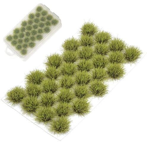 32 Pièces Plantes Modélisme Herbe, Statique Tufts, Statique Touffes d'herbe