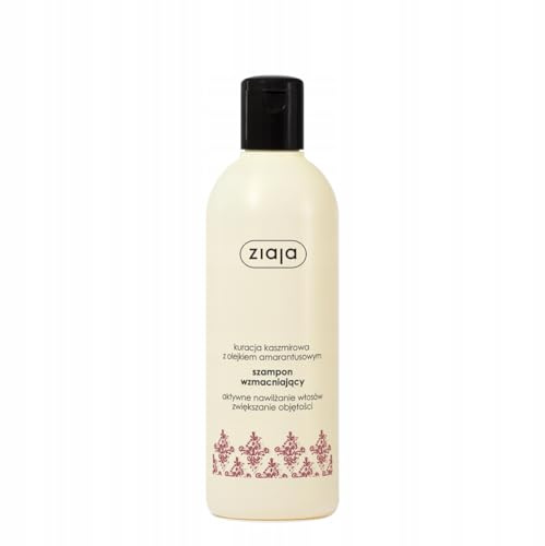 ZIAJA Kashmir-Behandlung mit Amaranth-Öl, stärkendes Shampoo für Ihre Haare, 300 ml, 00293