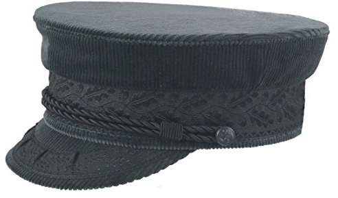 HUTX Original Prinz Heinrich Mütze in Cord grau 61