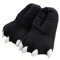 LANFIRE Unisex Soft Plüsch Haus Hausschuhe Tier Kostüm Pfote Claw Schuhe (S (Kind/Größe: 28-34), schwarz（black）)