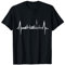 Hamburg Skyline Herzschlag Hamburger Hafen Liebe Fan Hamburg T-Shirt