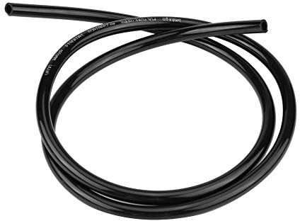 Motorbike 8mm Petrol Hose Pipe Hose 8mm Fuel Line, Motorcycle Universal carburettor Breather carb Overflow Tube hosing Non Braided Rubber Fuel Line Hose Petrol Oil Pipe 1m Long Black