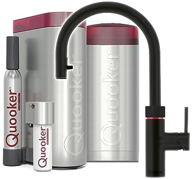 Quooker COMBI+ & CUBE | Flex BLK (Schwarz) inkl. Cube-Filter