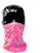 REEFLEXX Pink Flower Loop, Schlauchschal Halstuch Multifunktionstuch, bedruckt und mit Reflektoren atmungsaktiv, für Kinder