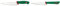 Sanelli Premana Coltello Cucina, Acciaio Inossidabile, Verde, 20 cm & Premana Professional Coltello Spelucchino, Acciaio Inossidabile, Verde/Rosso, 12 cm
