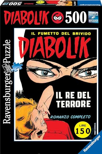 Ravensburger, Diabolik, 500 Teile, Puzzle für Erwachsene, Mehrfarbig, 17176