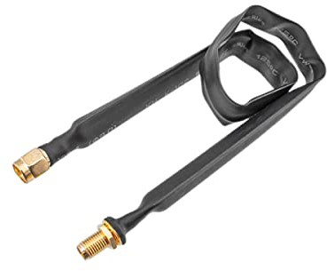 SPORTARC Antennenkabel, Helium-/Hotspot-Miner-Antenne, für LoRa, Flachfenster und Tür, Koaxialkabel, 50 cm, 2 Stück