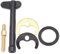 M8 Basin Washer Sink Monobloc Mixer Tap Fixing Fitting Kit Kitchen Bracket