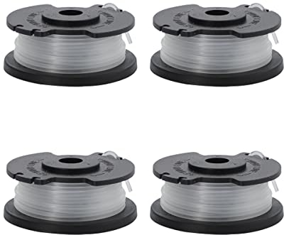 Konuooer Bobina de Hilo de Repuesto para Desbrozadora Einhell GE-CT 18/28 Li y GE-CT 18/28 Li TC, Accesorios para Cortacésped de Nailon (4 unidades)