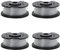 Konuooer Bobina de Hilo de Repuesto para Desbrozadora Einhell GE-CT 18/28 Li y GE-CT 18/28 Li TC, Accesorios para Cortacésped de Nailon (4 unidades)