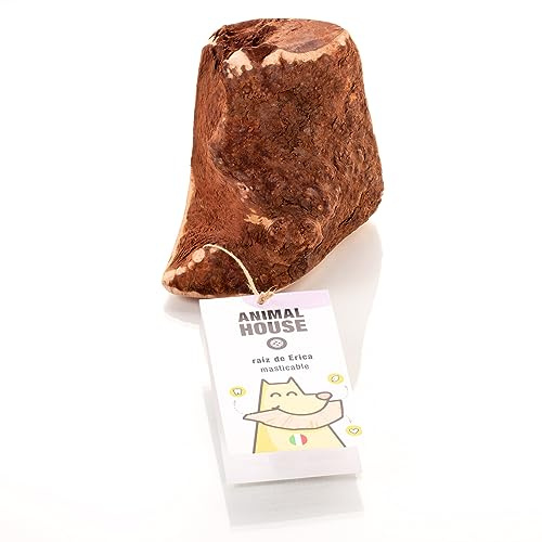Animal House - Heather root for dogs - Natural chews - Improves oral hygiene - Relieves dog stress - Resistant and durable (L)