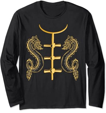 Costume chinois dragon chinois pour femmes hommes enfants Manche Longue