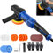 920W Auto Poliermaschine Set mit 127mm Polierpads, Exzenter Poliermaschine, 2800-5800RPM, 6 VariableGeschwindigkeit, Professionelle Autoaufbereitung zum Polieren von Auto Boot Wachsen/Polieren/Kratzer
