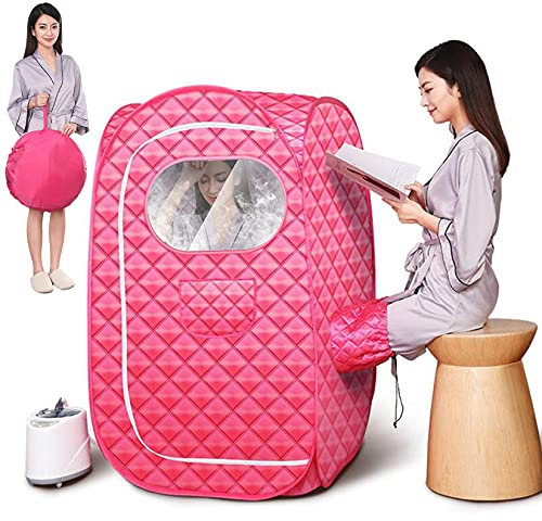 Sauna à Vapeur Portable pour Jambes, Double Cabine Mobile avec générateur de Vapeur de 2 L, Salle de Bain, Tente de Spa, Machine pour Perte de Poids