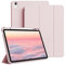 GKABXY Funda para iPad Air de 11 pulgadas M3 2025/M2 2024, iPad Air 5 4 Generación (2022/2020) de 10,9 pulgadas con soporte para bolígrafo, Auto Dormir/Despertar con Suave TPU Parte Trasera Rosa