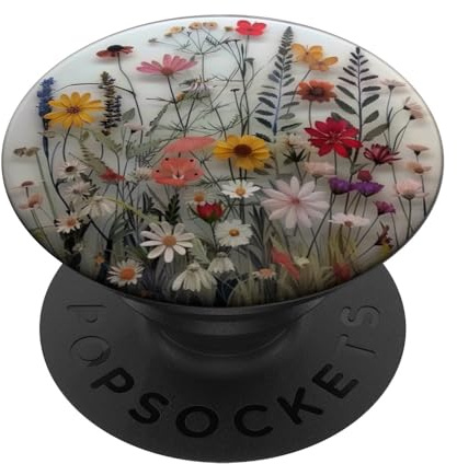 Flower Garden Botanical Floral Flowers PopSockets Adhesive PopGrip