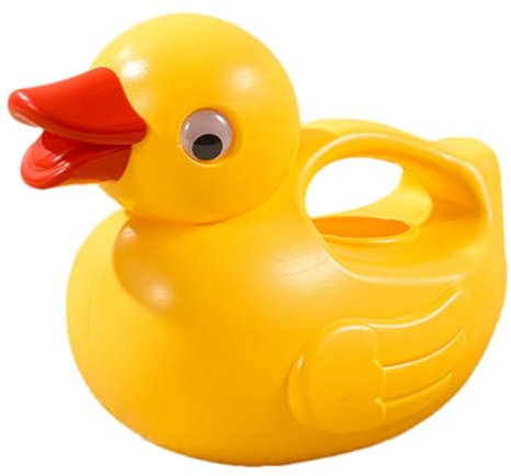 pequeña – Amarilla con Forma de Pato Amarillo | Lindo Pato de cerámica con Forma de Pato, regaderas Decorativas Ligeras para niños, para Piscinas, Habitaciones y Jardines