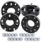 Für Dodge Für Ram 1500 2012–2018, 4 Stück, 38 Mm, Raddistanzscheiben, PCD 5 X 139,7, Nabenbohrung 77,8 Mm, M14 X 1,5 CAVINBDZ
