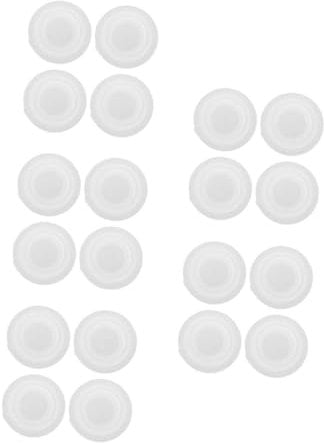 Gatuida 5sets Replacement Lid for Water Bottle Silicone Stoppers Holder Leakproof Cap Covers Set of Bottle Stoppers 4pcs*5