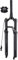 AADDFDD Forcella Ammortizzata MTB da 27,5/29 Pollici, conica, 28,6 mm, Forcella Anteriore per Mountain Bike, Attacco QR 9 x 100 mm, Escursione 120 mm, Ammortizzatore ad Aria, Blocco della