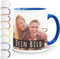 SpecialMe® personalisierte Fototasse mit eigenem Foto persönliches Geschenk Kaffeetasse mit Bild selbst gestalten inner-royal Keramik-Tasse