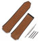 JUSTYINUO Herren Leder Mattriemen 25mmx19mm Gurt, Uhr Zubehör Fit for Hublot Uhrenarmband