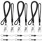 VEVOQIM 6 Stück Schlüsselband,Schlüsselband Lang und Schlüsselband Kurz,Schlüsselbänder mit KarabinerMini Abnehmbare Schnalle,Karabinerhaken,Vinyl-ID-Band, Lanyard für Herren Damen