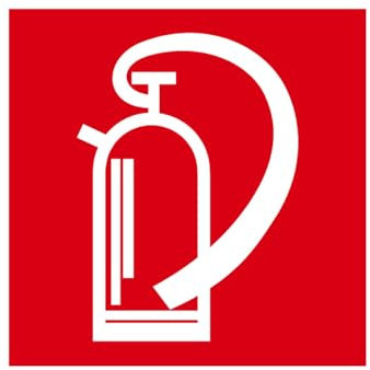 F032 - Extincteur - Panneau et Signalisation Incendie - Dimensions au choix - Norme ISO 7010