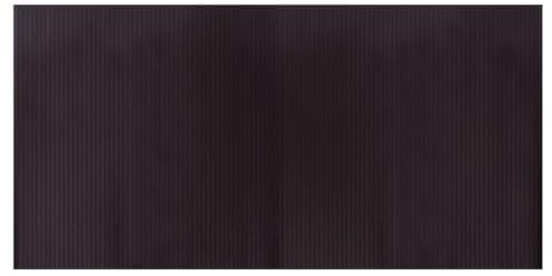 vidaXL Teppich, Bambusteppich Rechteckig, Bambusmatte rutschfest für Wohnzimmer, Läufer Küchenteppich Flurteppich, Modern, Dunkelbraun 100x200cm Bambus