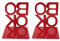 Livre Serre, Cappello del Libro Decorativo Decorativo (rosso)