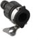 Adaptador de grifo sin rosca, conector de grifo, adaptador de grifo redondo, cocina sin rosca, acero inoxidable ajustable para manguera