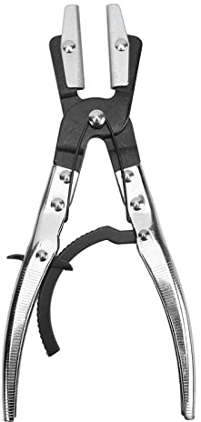 Schlauch-Abklemmzange, Ratschenbacken, schwenkbar, universell, professionelle Stahlkonstruktion für Kfz-Kühler, Bremskühlmittelrohre, Wartungswerkzeug (30,5 cm / 12 Zoll)