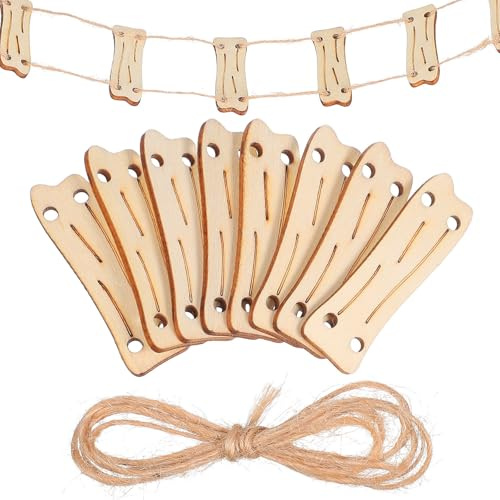 SEWACC 1 Set Miniature Wood Ladder Decor - Fairy Garden Mini Rope Ladder for Dollhouse Accessories Micro Landscape Diy Crafts Home Yard Decoration