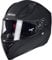 Nexo Integralhelm Motorradhelm Helm Motorrad Mopedhelm Sport II, herausnehmbare Polster, mehrfache Be-, Entlüftung, Windabweiser, klares Visier, Ratschenverschluss, Gewicht: 1.350 g, matt Schwarz, XS