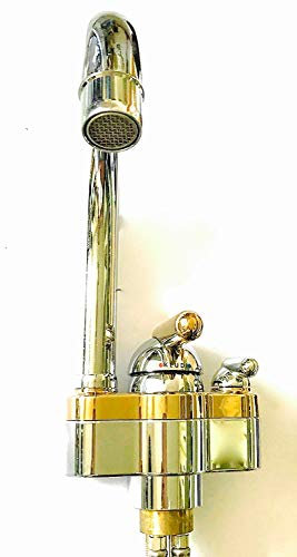 Kludi Küche Spültischarmatur + Geräteanschluss chrom gold