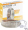 FonaTech Strisce led 220V 10 metri per esterni IP65 Striscia esterno impermeabile bianco caldo 3000K strip led