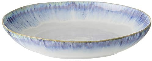 Costa Nova, Brisa collection, Vaisselle en grès, Bol à pâte, Saladier, ria bleu, 37 cm