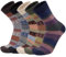 5 Pairs Women Wool Socks, Thick Warm Knitting Thermal Socks, Ladies Winter Socks Christmas Gifts for Women