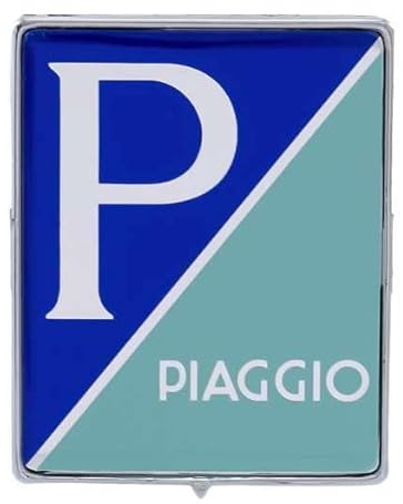 Guido Moto SNC SCUDETTO RETTANGOLARE AD INCASTRO VESPA PX, GT/GTS, LX, ET4