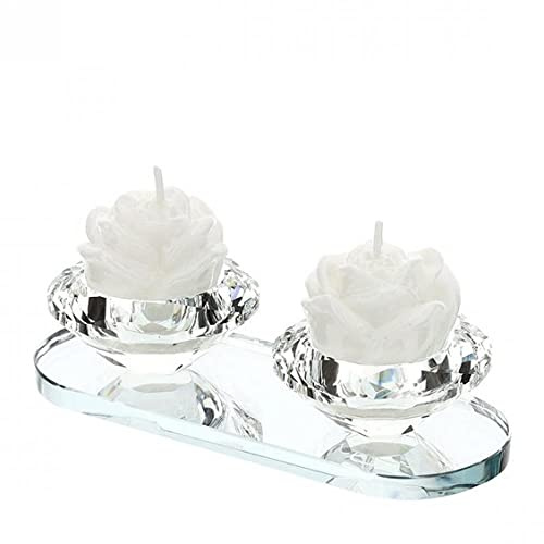 Hervit PORTATEALITE Cristallo 2 Fiamme 16X4CM